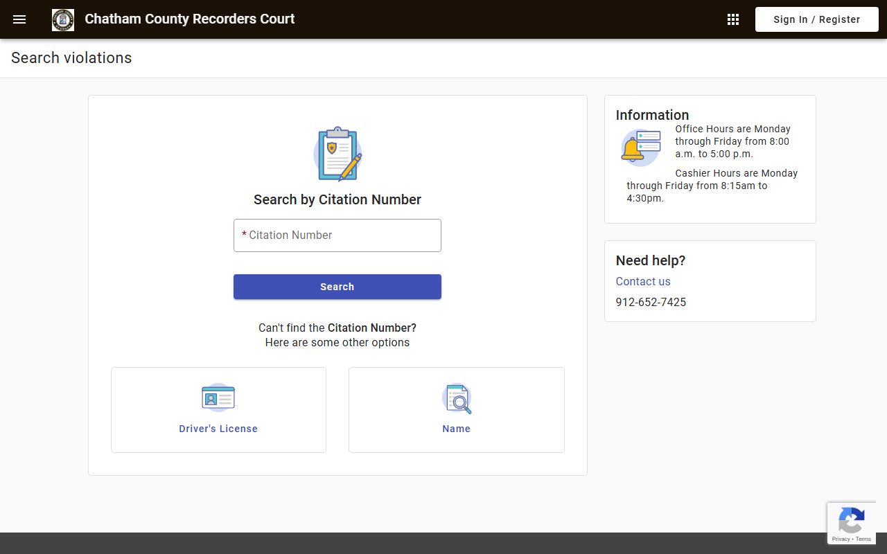Chatham Traffic Court Records source image