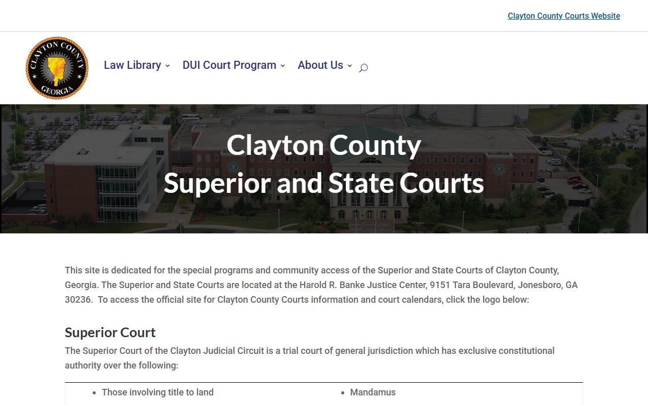 Clayton Traffic Court Records source image