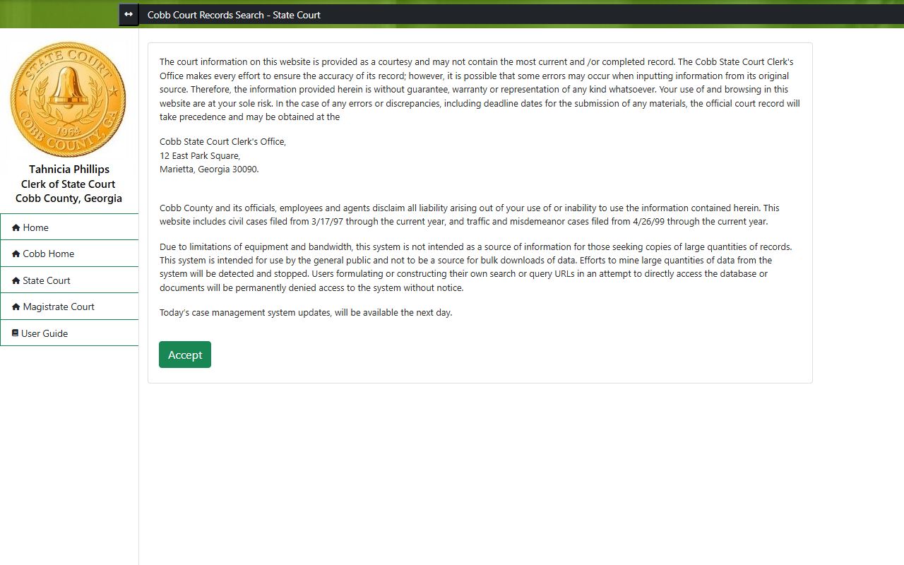 Cobb Traffic Court Records source image