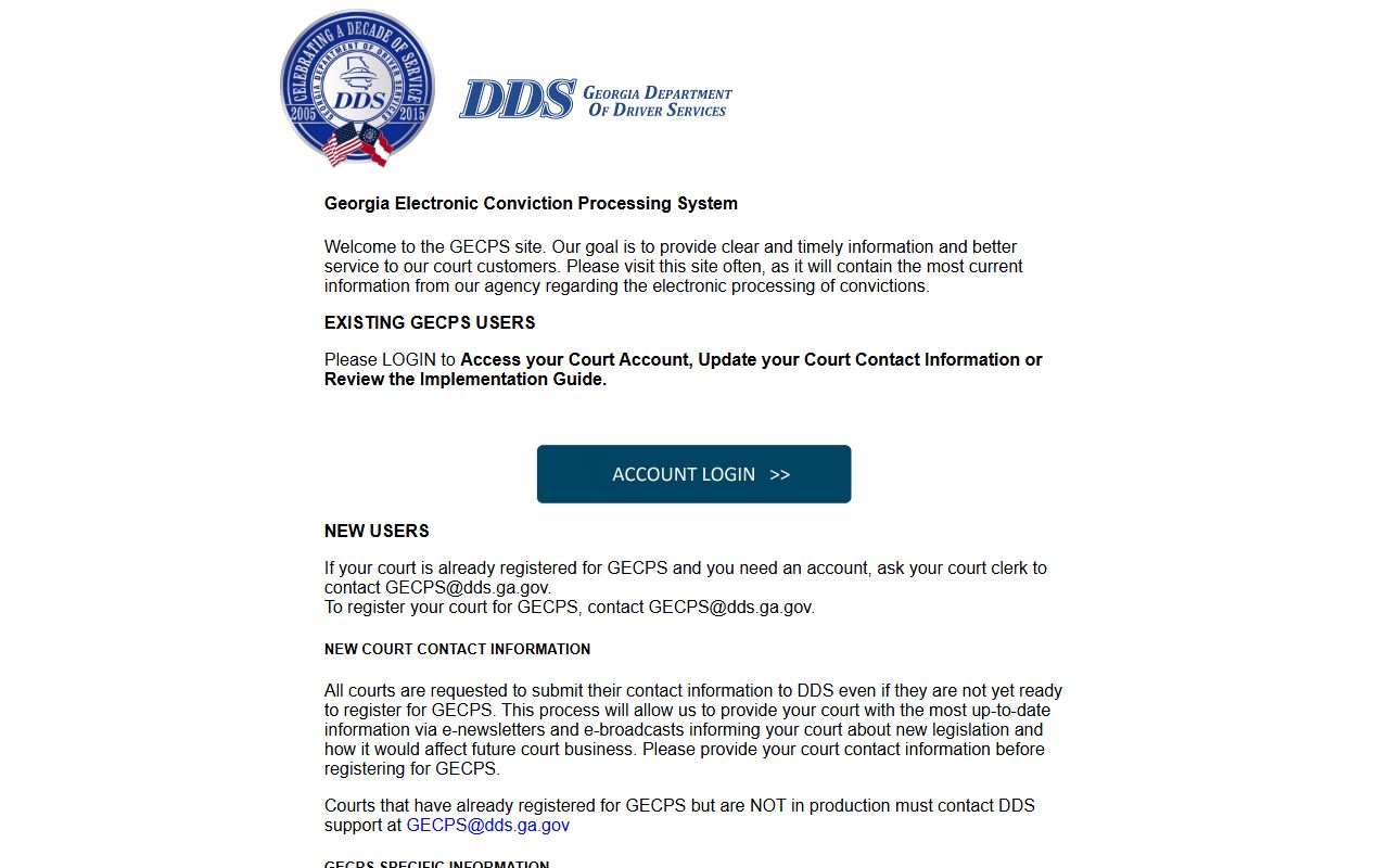 Georgia Traffic Court Records source image