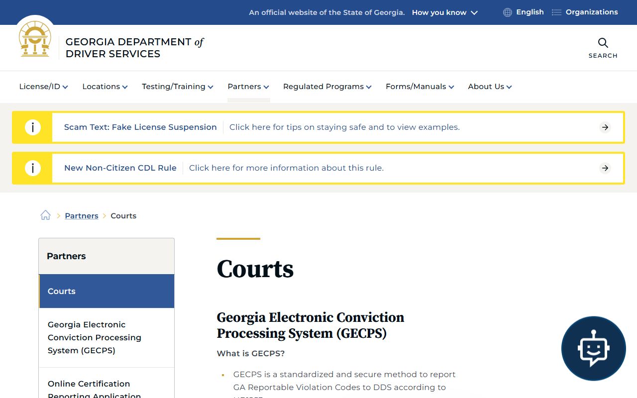 Georgia Traffic Court Records source image